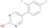 5-(2,4-Difluorophenyl)-2-hydroxypyrimidine
