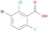 3-Bromo-2-chloro-6-fluorobenzoic acid