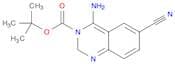 tert-Butyl 4-amino-6-cyanoquinazoline-3(2H)-carboxylate