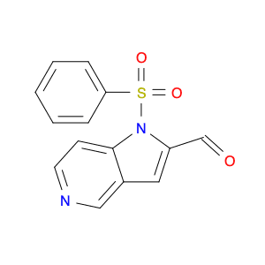 1-(Phenylsulfonyl)-1H-pyrrolo[3,2-c]pyridine-2-carbaldehyde