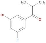 1-(3-Bromo-5-fluorophenyl)-2-methylpropan-1-one