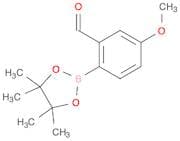 5-Methoxy-2-(4,4,5,5-tetramethyl-1,3,2-dioxaborolan-2-yl);benzaldehyde
