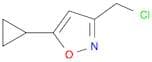 3-(Chloromethyl)-5-cyclopropylisoxazole