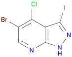 5-Bromo-4-chloro-3-iodo-1H-pyrazolo[3,4-b]pyridine
