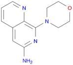 8-Morpholino-1,7-naphthyridin-6-amine