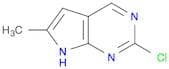2-Chloro-6-Methyl-7H-pyrrolo[2,3-d]pyriMidine