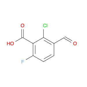 2-Chloro-6-fluoro-3-formylbenzoic acid