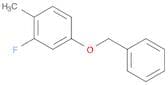 2-fluoro-1-methyl-4-(phenylmethoxy)benzene