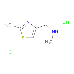 N-Methyl-1-(2-methylthiazol-4-yl)methanamine dihydrochloride