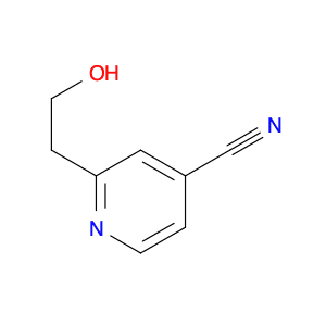 Isonicotinonitrile, 2-(2-hydroxyethyl)- (6CI)