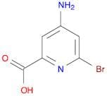 4-Amino-6-bromopicolinic acid