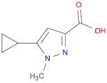 5-Cyclopropyl-1-methyl-1H-pyrazole-3-carboxylic acid
