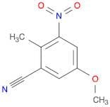 5-Methoxy-2-methyl-3-nitrobenzonitrile
