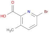 6-Bromo-3-methylpyridine-2-carboxylic acid