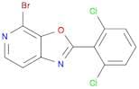 4-Bromo-2-(2,6-dichlorophenyl)oxazolo[5,4-c]pyridine