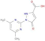 1-(4,6-Dimethylpyrimidin-2-yl)-5-oxo-2,5-dihydro-1H-pyrazole-3-carboxylic acid