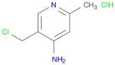 5-(Chloromethyl)-2-methylpyridin-4-amine hydrochloride