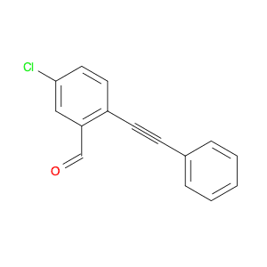 5-Chloro-2-(phenylethynyl)benzaldehyde