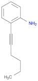 2-(Hex-1-yn-1-yl)aniline