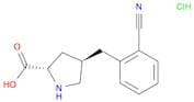 (2S,4R)-4-(2-Cyanobenzyl)pyrrolidine-2-carboxylic acid hydrochloride