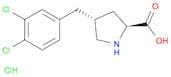 (2S,4R)-4-(3,4-Dichlorobenzyl)pyrrolidine-2-carboxylic acid hydrochloride
