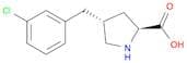 (2S,4R)-4-(3-Chlorobenzyl)pyrrolidine-2-carboxylic acid