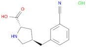 (2S,4R)-4-(3-Cyanobenzyl)pyrrolidine-2-carboxylic acid hydrochloride