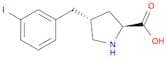 (2S,4R)-4-(3-Iodobenzyl)pyrrolidine-2-carboxylic acid