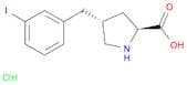 (2S,4R)-4-(3-Iodobenzyl)pyrrolidine-2-carboxylic acid hydrochloride
