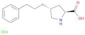(2S,4R)-4-(3-Phenylpropyl)pyrrolidine-2-carboxylic acid hydrochloride
