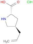 (2S,4R)-4-Allylpyrrolidine-2-carboxylic acid hydrochloride