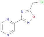 2-(5-Chloromethyl-[1,2,4]oxadiazol-3-yl)-pyrazine