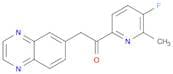 1-(5-Fluoro-6-methylpyridin-2-yl)-2-(quinoxalin-6-yl)ethanone