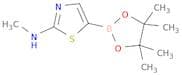 2-(methylamino)thiazol-5-ylboronic acid pinacol ester