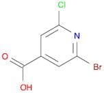 2-bromo-6-chloropyridine-4-carboxylic acid