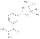 N,N-dimethyl-5-(4,4,5,5-tetramethyl-1,3,2-dioxaborolan-2-yl)nicotinamide
