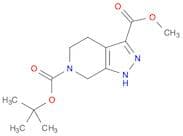 6-tert-butyl 3-methyl 1H,4H,5H,6H,7H-pyrazolo[3,4-c]pyridine-3,6-dicarboxylate