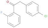 2-(4-Chlorophenyl)-1-(2-fluorophenyl)ethanone