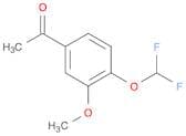 1-[4-(Difluoromethoxy)-3-methoxyphenyl]ethan-1-one
