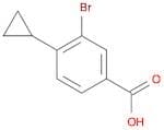 3-Bromo-4-cyclopropylbenzoic acid
