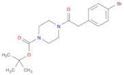 tert-Butyl 4-(2-(4-bromophenyl)acetyl)piperazine-1-carboxylate