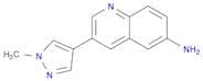 3-(1-Methyl-1H-pyrazol-4-yl)quinolin-6-amine