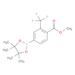 methyl 4-(tetramethyl-1,3,2-dioxaborolan-2-yl)-2-(trifluoromethyl)benzoate