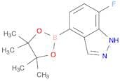 7-Fluoro-1H-indazole-4-boronic acid pinacol ester
