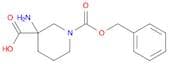 1-((BENZYLOXY)CARBONYL)-3-AMINOPIPERIDINE-3-CARBOXYLIC ACID