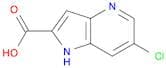 6-Chloro-1H-pyrrolo[3,2-b]pyridine-2-carboxylic acid
