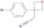 2-(3-(4-Bromophenyl)oxetan-3-yl)acetonitrile
