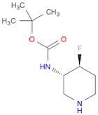 tert-butyl N-[(3S,4S)-4-fluoropiperidin-3-yl]carbamate