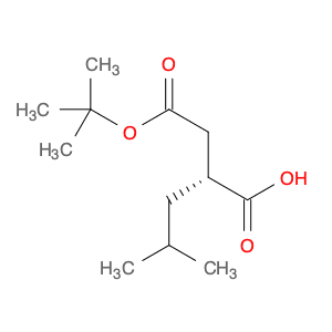 (R)-2-(2-(tert-Butoxy)-2-oxoethyl)-4-methylpentanoic acid