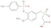 2-(4-methoxy-3-(tosyloxy)benzylsulfonyl)acetic acid